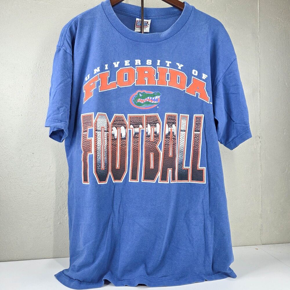 Vintage University of Florida Football Sport Attack  T-Shirt Sz XL
